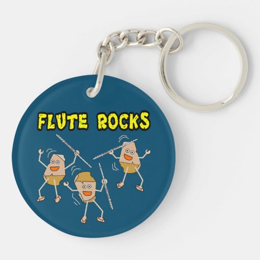 Fluitrotsen Sleutelhanger (Achterkant)