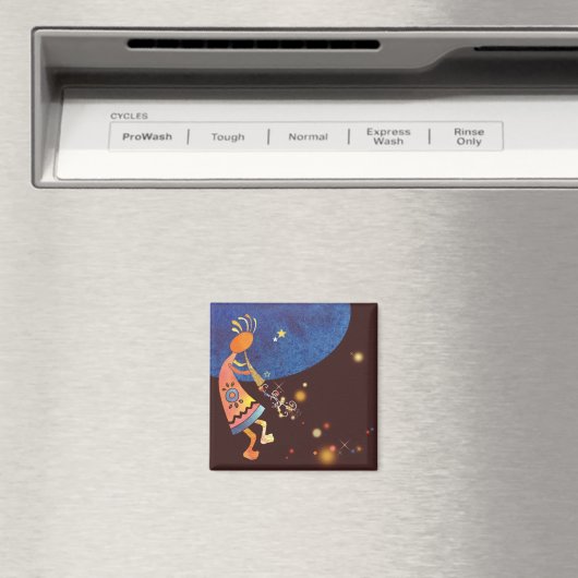 Fluitspeler Kokopelli Magneet (Insitu (Vaatwasser))