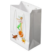 Fluitspeler  medium cadeauzakje (Voorkant Gekanteld)