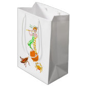 Fluitspeler  medium cadeauzakje (Achterkant Gekanteld)
