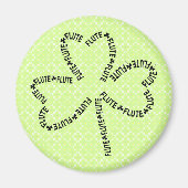 Fluittekst Shamrock Magneet (Voorkant)