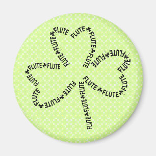 Fluittekst Shamrock Magneet