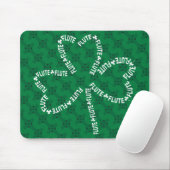 Fluittekst Shamrock Muismat (Met muis)