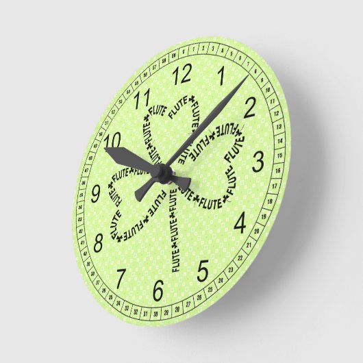 Fluittekst Shamrock Ronde Klok (Hoek)