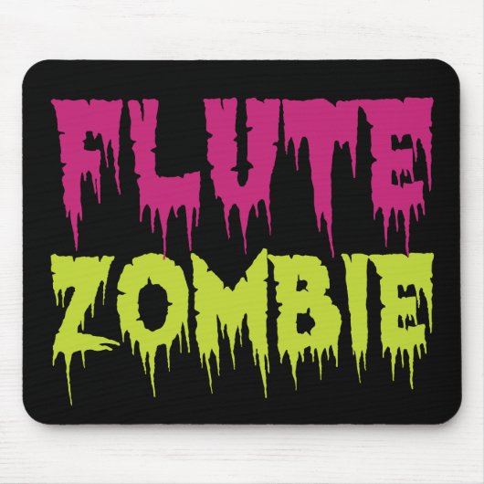 fluitzombie muismat (Voorkant)