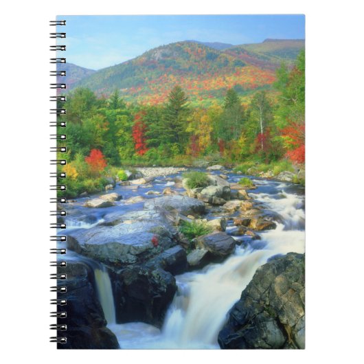 Flume Falls |  Adirondack-gebergte Notitieboek (Voorkant)