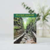 Flume Gorge NH-Briefkaart Briefkaart (Staand voorkant)