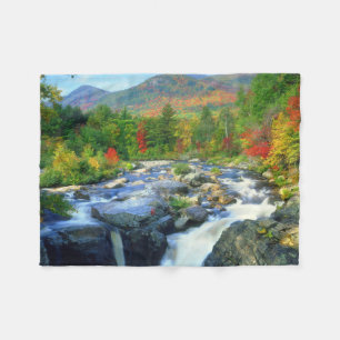 Flume Herfsten   Adirondack Mountains Fleece Deken