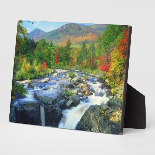 Flume Herfsten | Adirondack Mountains Fotoplaat (Zijkant)