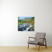 Flume Herfsten | Adirondack Mountains Wandkleed (In Situ (horizontaal))