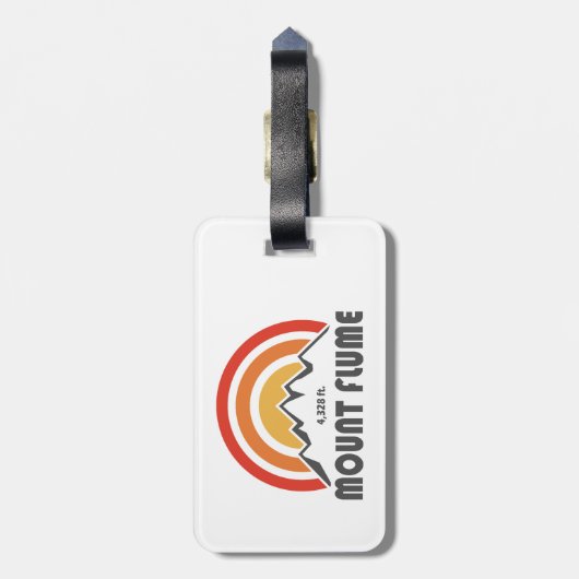 Flume New Hampshire Bagagelabel (Achterkant verticaal)