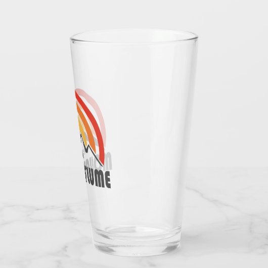 Flume New Hampshire Glas (Links)