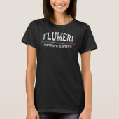 Flumeri Italy Avellino GPS Coordinates T-shirt (Voorkant)