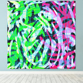 Flummgully Canvas Afdruk (Insitu (Houten vloer))