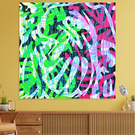 Flummgully Canvas Afdruk (Insitu (Woonkamer))