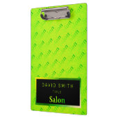 Fluorescent 2-in1 Neon Elegant Visitekaartje & Klembord (Links)