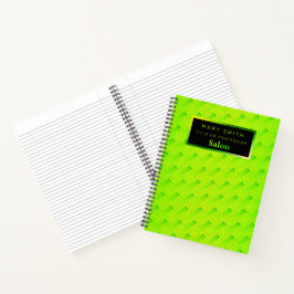 Fluorescent 2-in1 Neon Elegant Visitekaartje & Notitieboek