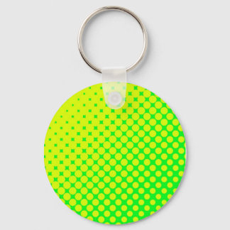 Fluorescent 80 Retro Green & Yellow Sleutelhanger