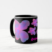 Fluorescent Begonia Mok (Voorkant links)