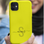 Fluorescent Bright Neon Colon Monogram Naam Case-Mate iPhone 14 Hoesje<br><div class="desc">Dit ontwerp kan op het gebied worden gepersonaliseerd dat door de foto en/of tekst te veranderen wordt verstrekt. Of het kan worden aangepast door te klikken deze Sjabloon personaliseert en dan de klik te kiezen om verdere optie aan te passen en de kleur van de achtergrond te schrappen of te...</div>