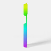 Fluorescent Bright Neon Ombre Rainbow iPhone Hoesje (Rechterkant)