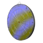 Fluorescent Clouds Dart Board Dartbord (Voorkant Rechts)