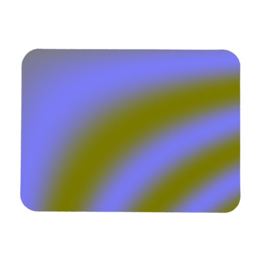 Fluorescent Clouds Magnet Magneet (Horizontaal)