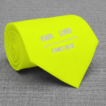fluorescent geel effen kleur - logo toevoegen
