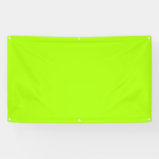 Fluorescent Green Solid Color Spandoek (Horizontaal)
