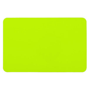 Fluorescent Lime Green Neon Yellow Personated Magneet
