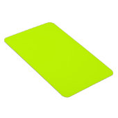 Fluorescent Lime Green Neon Yellow Personated Magneet (Rechterzijde)