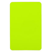 Fluorescent Lime Green Neon Yellow Personated Magneet (Verticaal)