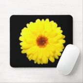 Fluorescent Marigold Mousepad Muismat (Met muis)