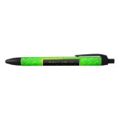 Fluorescent Neon Elegant Blauwe Inkt Pen (Bovenkant)