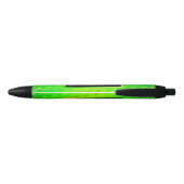 Fluorescent Neon Elegant Blauwe Inkt Pen (Achterkant)