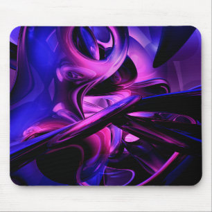 Fluorescent Passions Abstract Mousepad Muismat