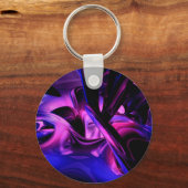 Fluorescent Passions Abstracte Sleutelhanger (Voorkant)