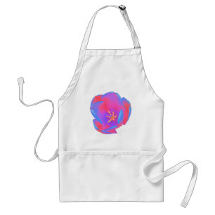 Fluorescent Tulip Apron Standaard Schort