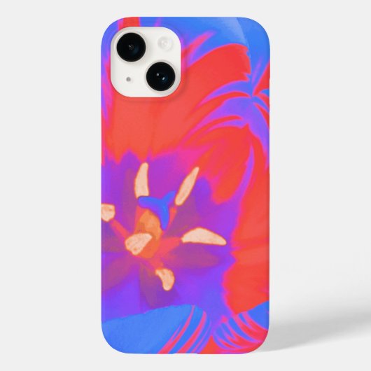 Fluorescent Tulip Case-Mate iPhone Case (Achterkant)