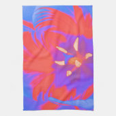 Fluorescent Tulip Kitchen Towel Theedoek (Verticaal)