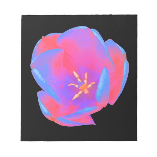 Fluorescent Tulip-laptop Notitieblok (Voorkant)