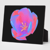 Fluorescent Tulip Plaque Fotoplaat (Zijkant)