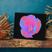Fluorescent Tulip Plaque Fotoplaat (Zijkant)