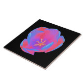 Fluorescent Tulip Tile Tegeltje (Zijkant)