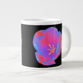 Fluorescent Tulp-Mok Grote Koffiekop (Voorkant rechts)