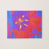 Fluorescent Tulp Puzzle Legpuzzel (Horizontaal)