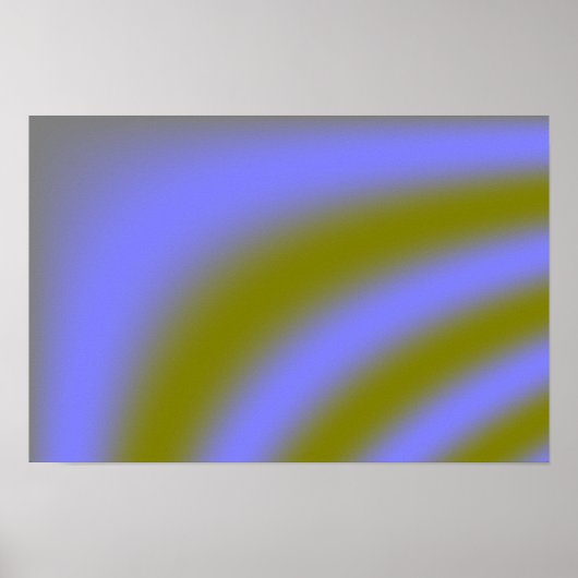 Fluorescent Wolken Poster (Voorkant)