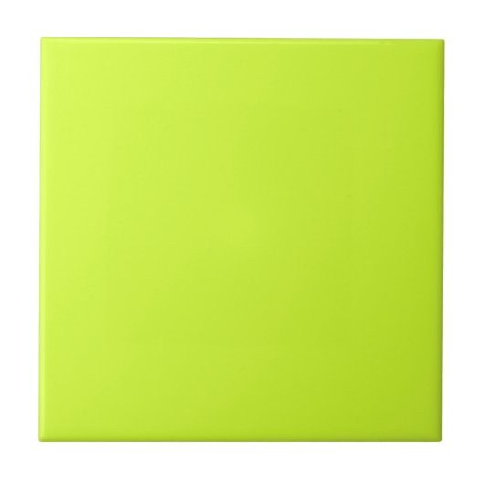Fluorescent Yellow Tegeltje (Voorkant)