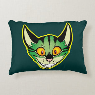 Fluorescente Cartoon Cat Accent Pillow Accent Kussen