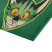Fluorescente Cartoon Cat Cutting Board Snijplank (Hoek)
